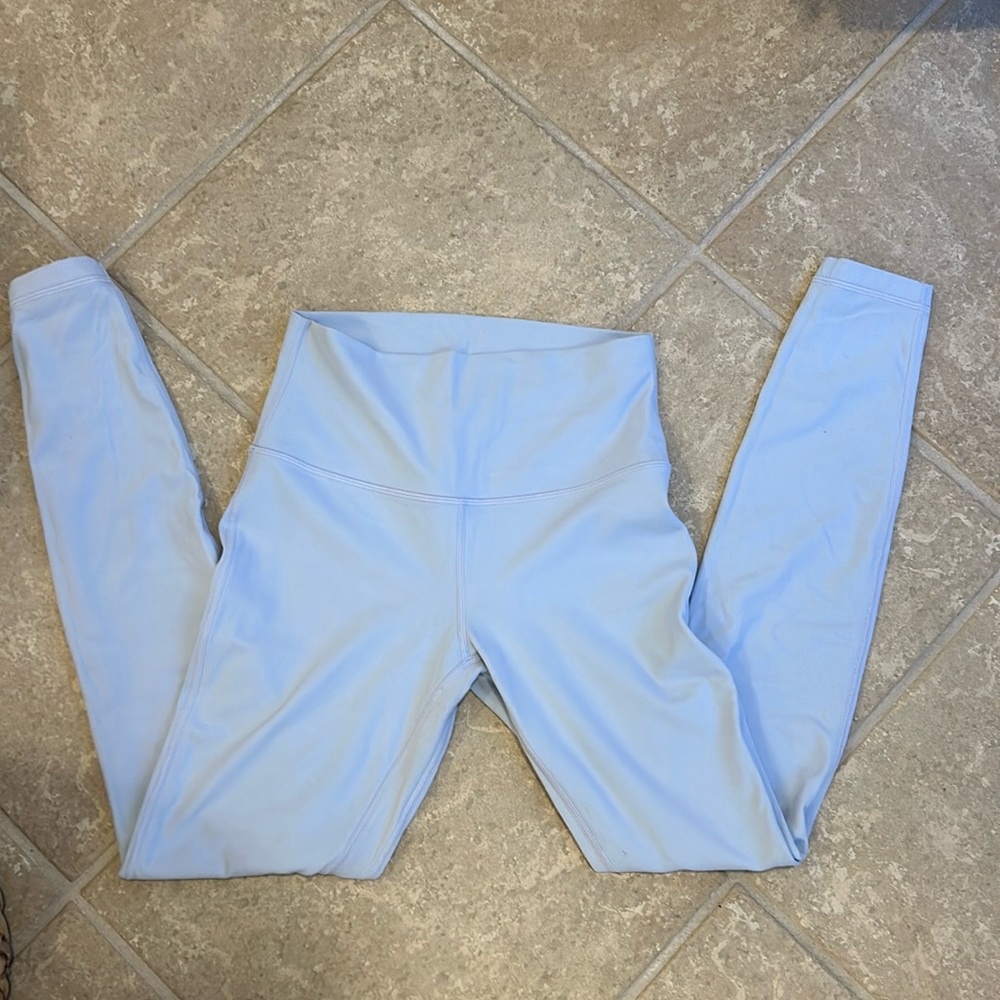 Light Blue Lululemon Align Double Layered Leggings